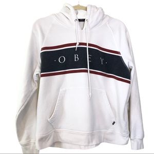 Obey Worldwide Hooded Kangaroo Pouch Sweatshirt